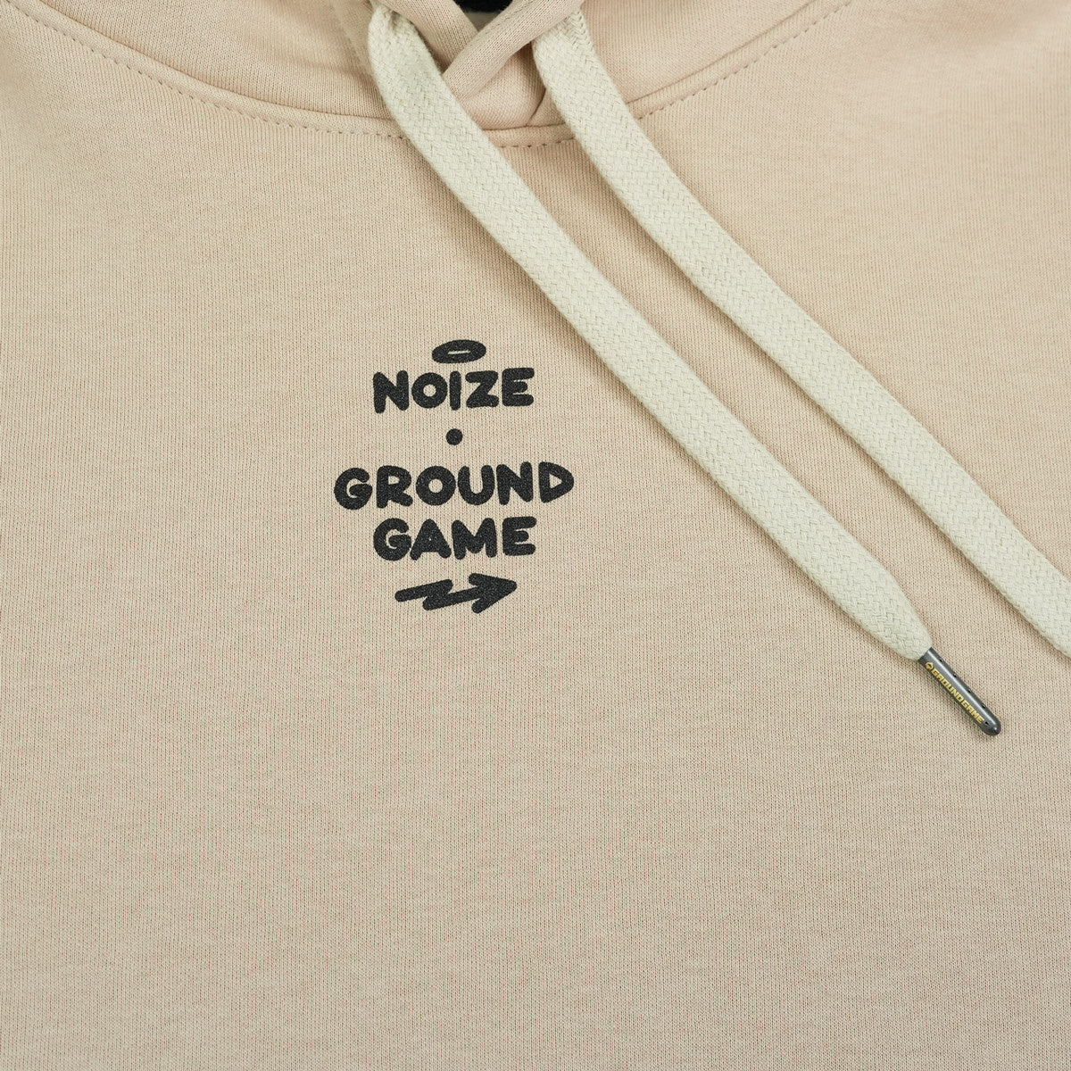 Hanorac cu glugă Jiu-Jitsu is Calling x Noize (Bej)