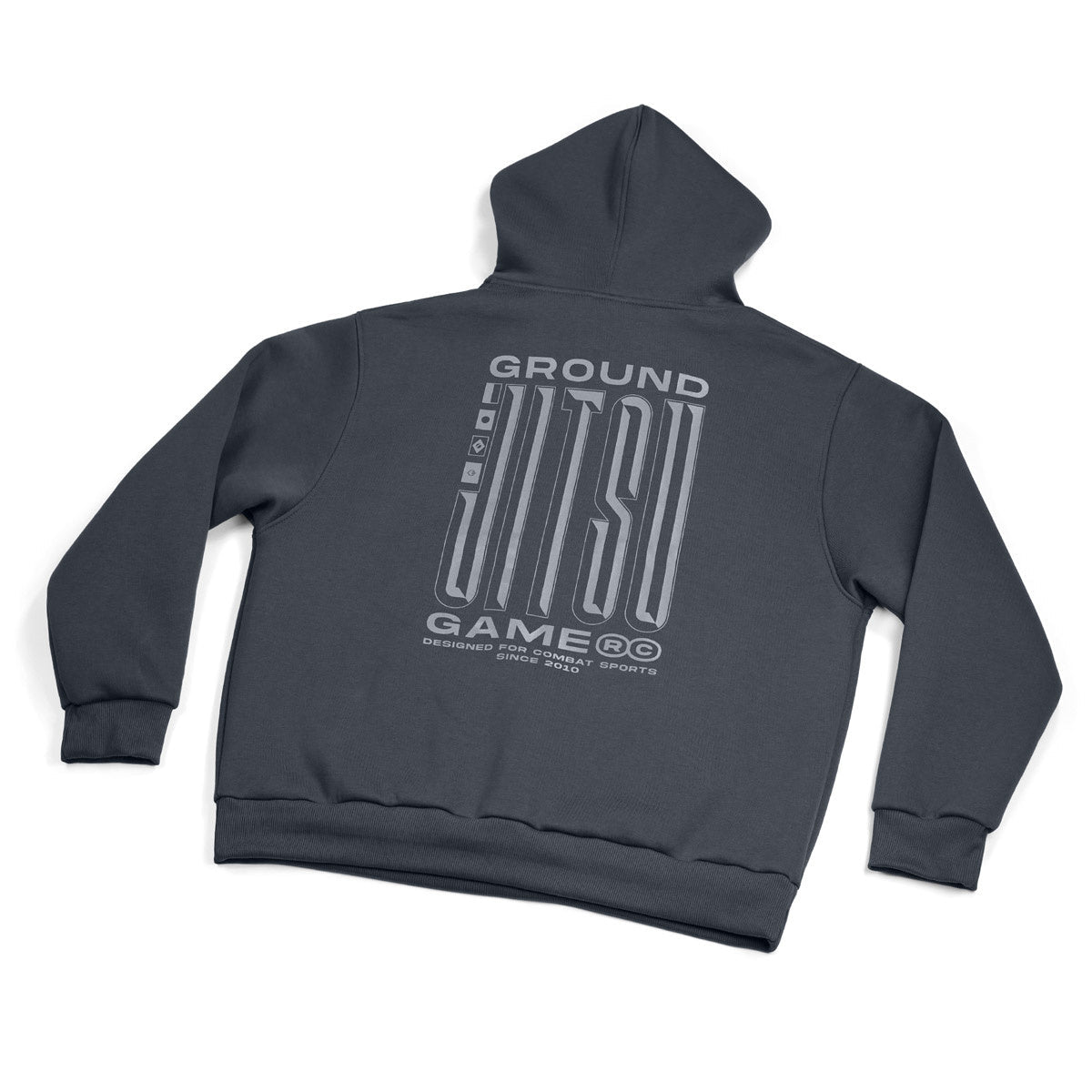 Hanorac OVERSIZE Jitsu cu glugă (antracit)