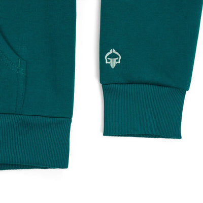 Hanorac cu glugă Round (Verde)