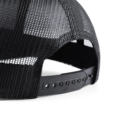 Șapcă trucker cu cozoroc Logo 3D Shadow (Negru)