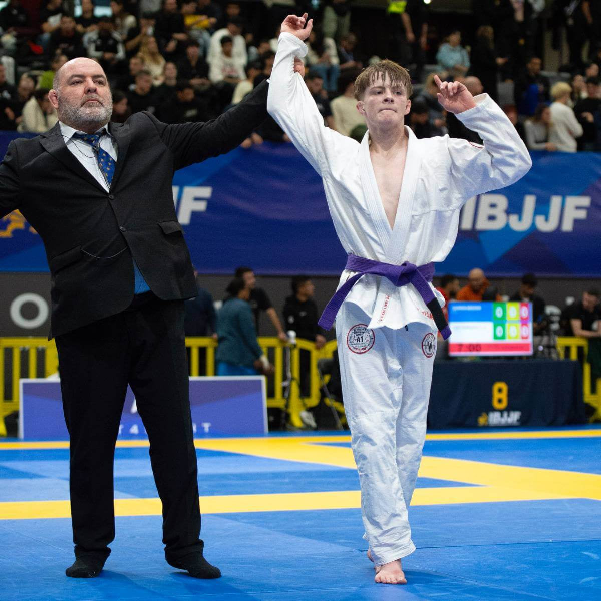 GI BJJ Wizard (alb)