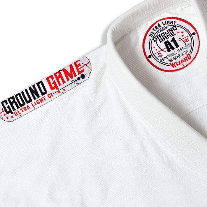 GI BJJ Wizard (alb)