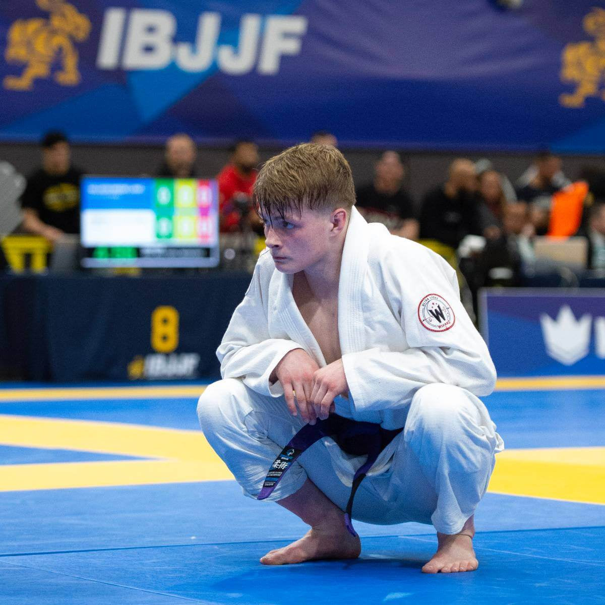 GI BJJ Wizard (alb)