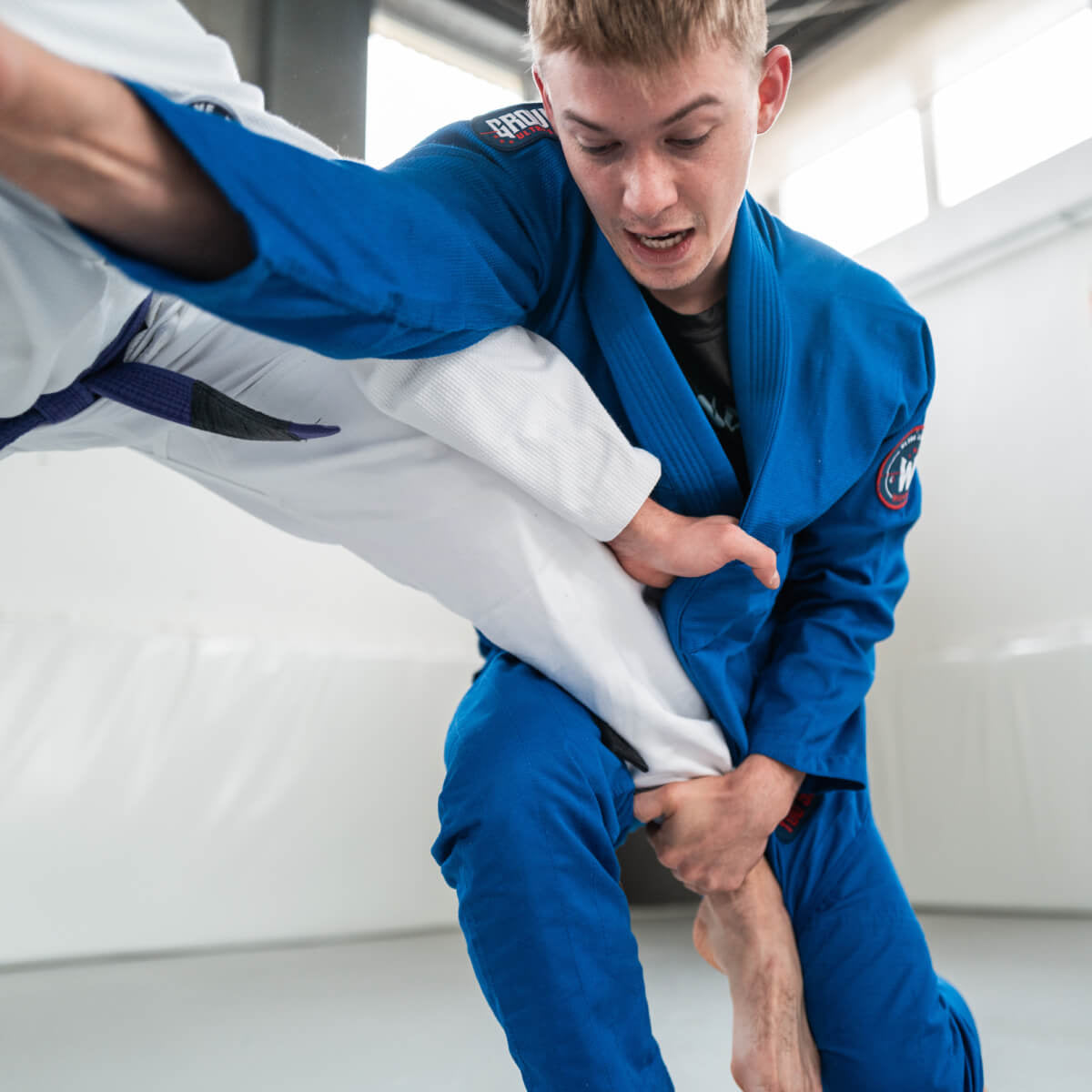 GI BJJ Wizard (albastru)