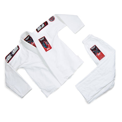GI BJJ pentru copii Ninja (alb) + centură CADOU