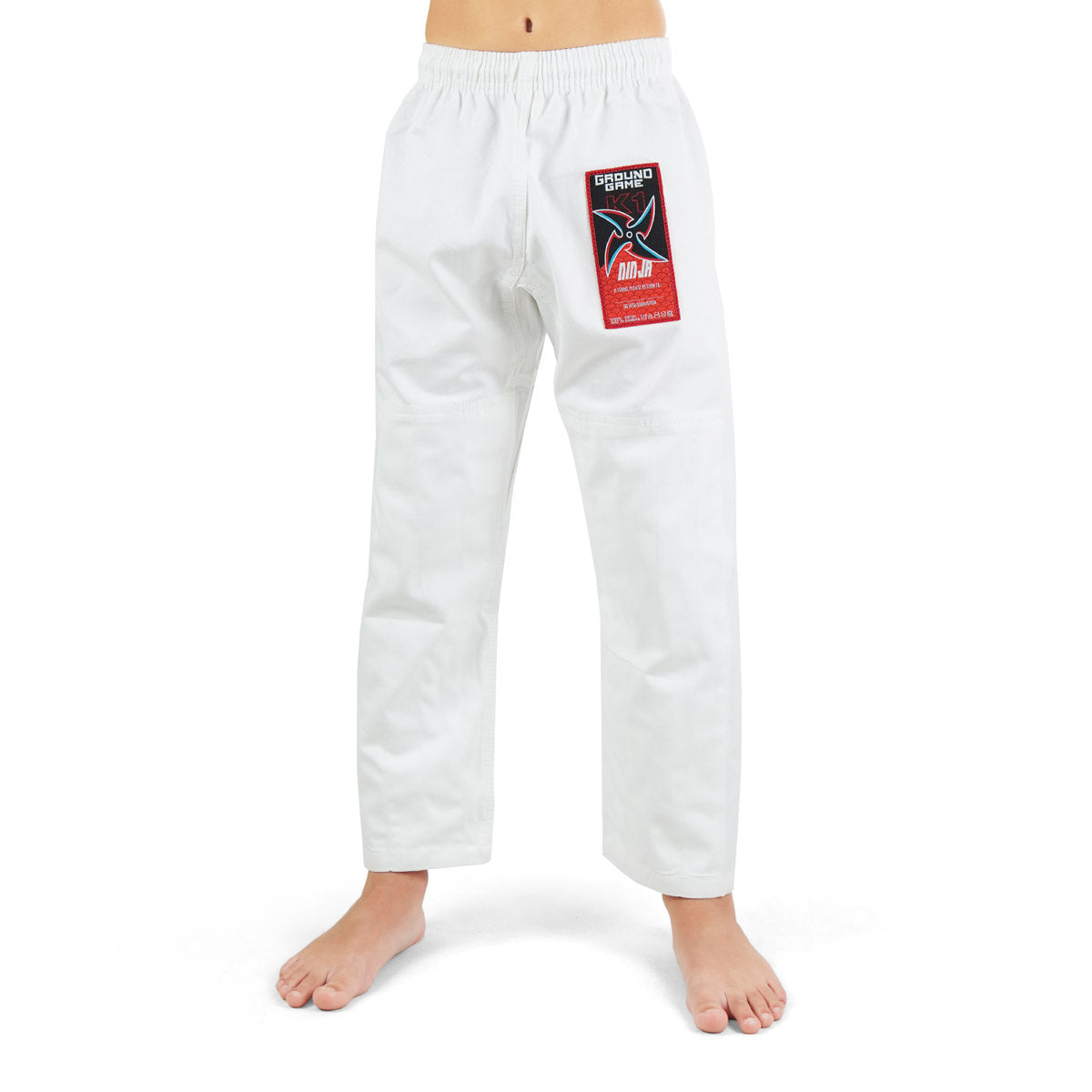 GI BJJ pentru copii Ninja (alb) + centură CADOU