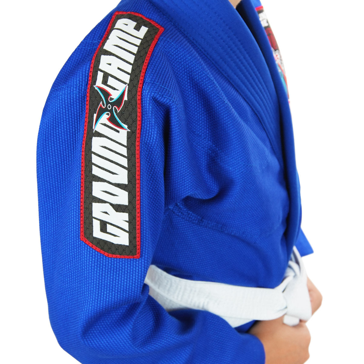 GI BJJ pentru copii Ninja (albastru)