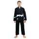 GI de BJJ pentru copii Spartan (negru)
