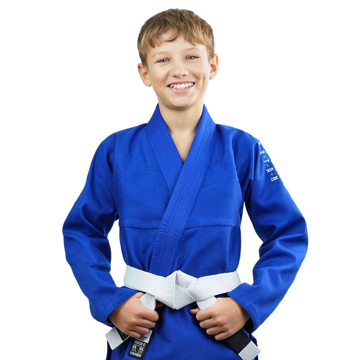 GI de BJJ pentru copii Spartan (albastru)