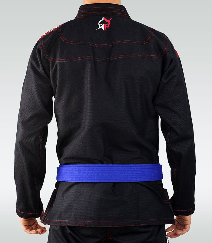 GI BJJ pentru adolescenți Prodigy (Negru) + centură CADOU
