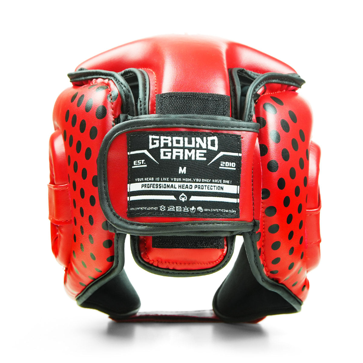 Cască de box pentru competiții Cyborg (Roșie)