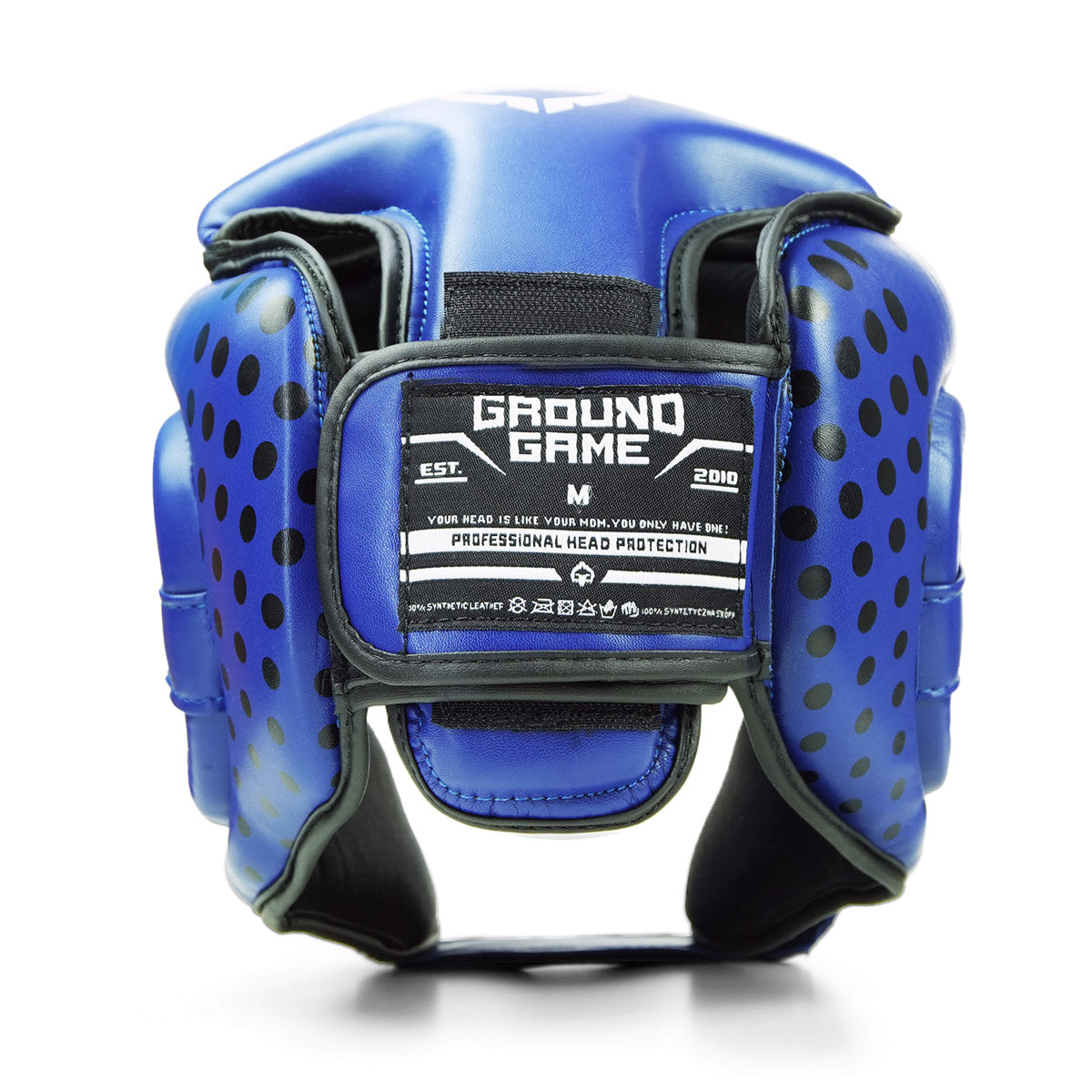 Cască de box pentru competiții Cyborg (albastră)