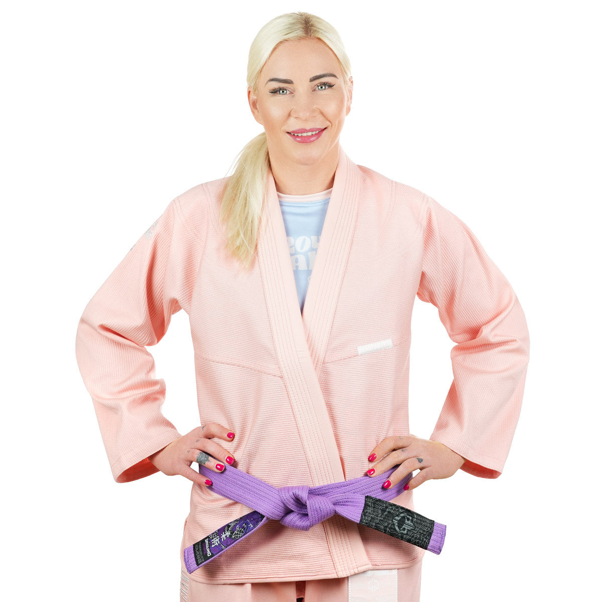 Kimono/GI de damă pentru BJJ Champion 3.0 (piersică)