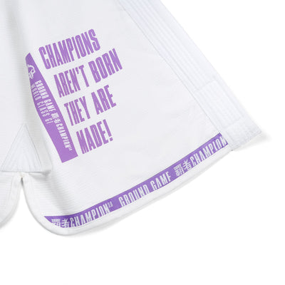 Kimono/GI de damă pentru BJJ Champion 3.0 Lavender (alb) + centură CADOU