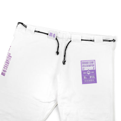 Kimono/GI de damă pentru BJJ Champion 3.0 Lavender (alb) + centură CADOU