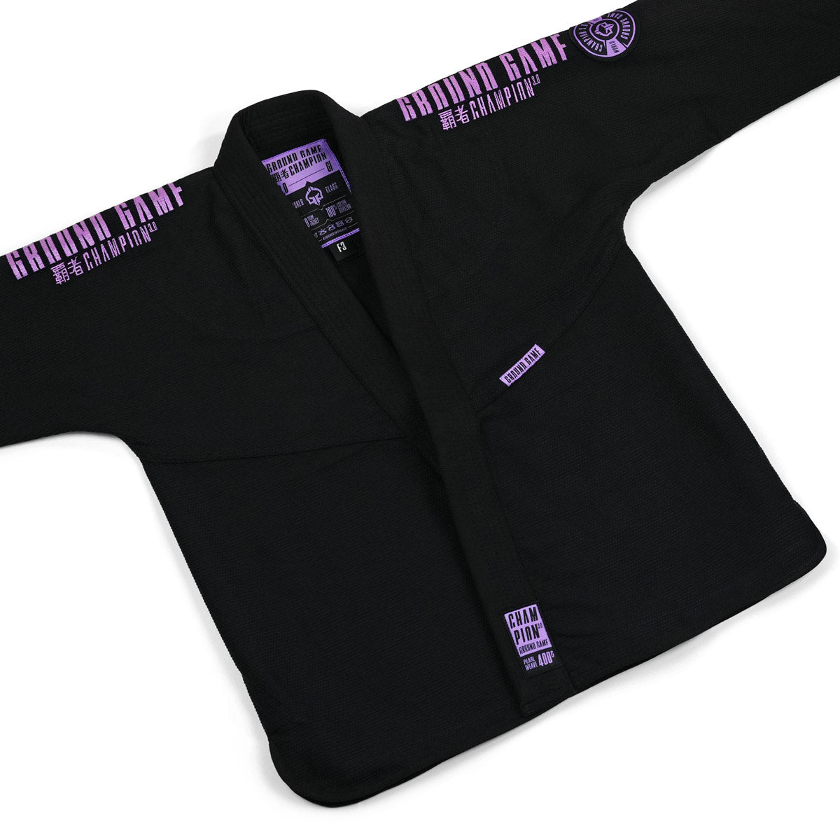 Kimono/GI de damă pentru BJJ Champion 3.0 Lavender (negru) + centură CADOU