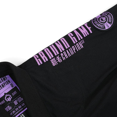 Kimono/GI de damă pentru BJJ Champion 3.0 Lavender (negru) + centură CADOU
