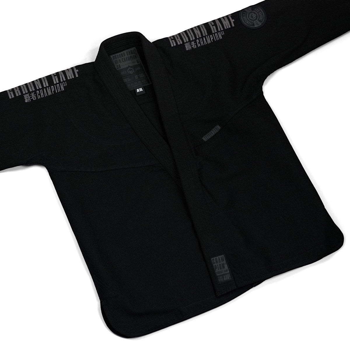 Kimono / Gi BJJ Champion 3.0 Shadow (Negru) + centură GRATUITĂ
