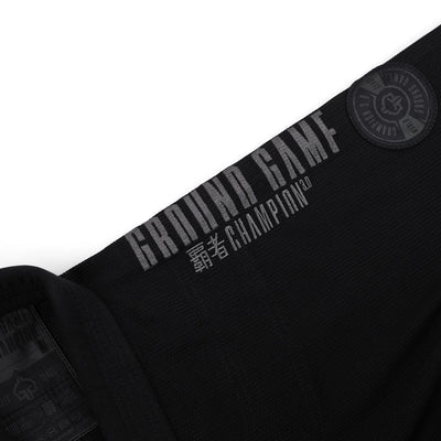 Kimono / Gi BJJ Champion 3.0 Shadow (Negru) + centură GRATUITĂ