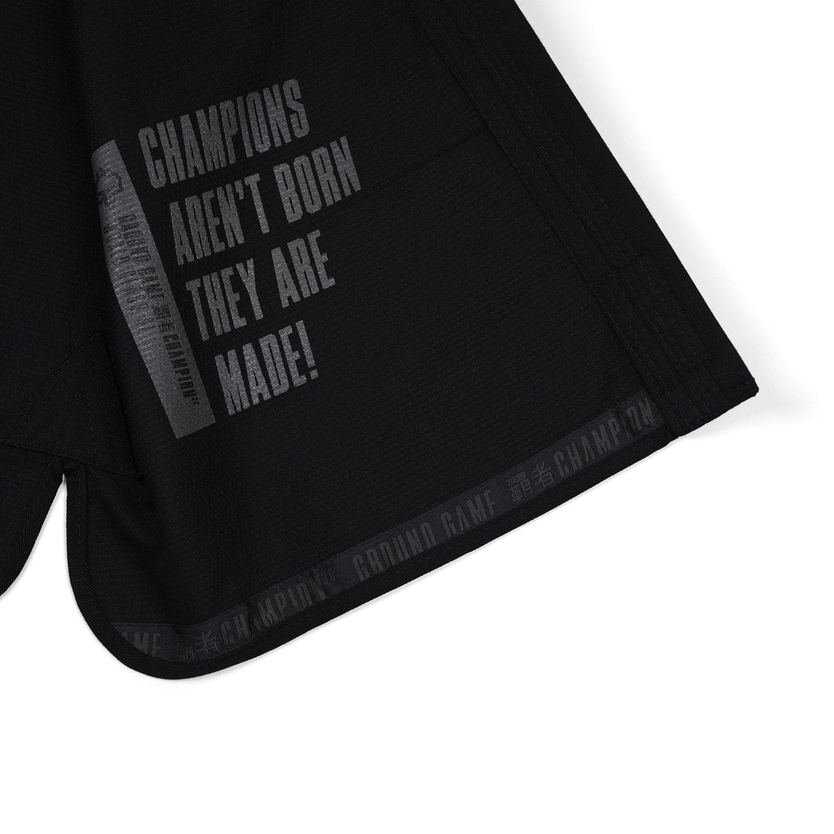 Kimono / Gi BJJ Champion 3.0 Shadow (Negru) + centură GRATUITĂ