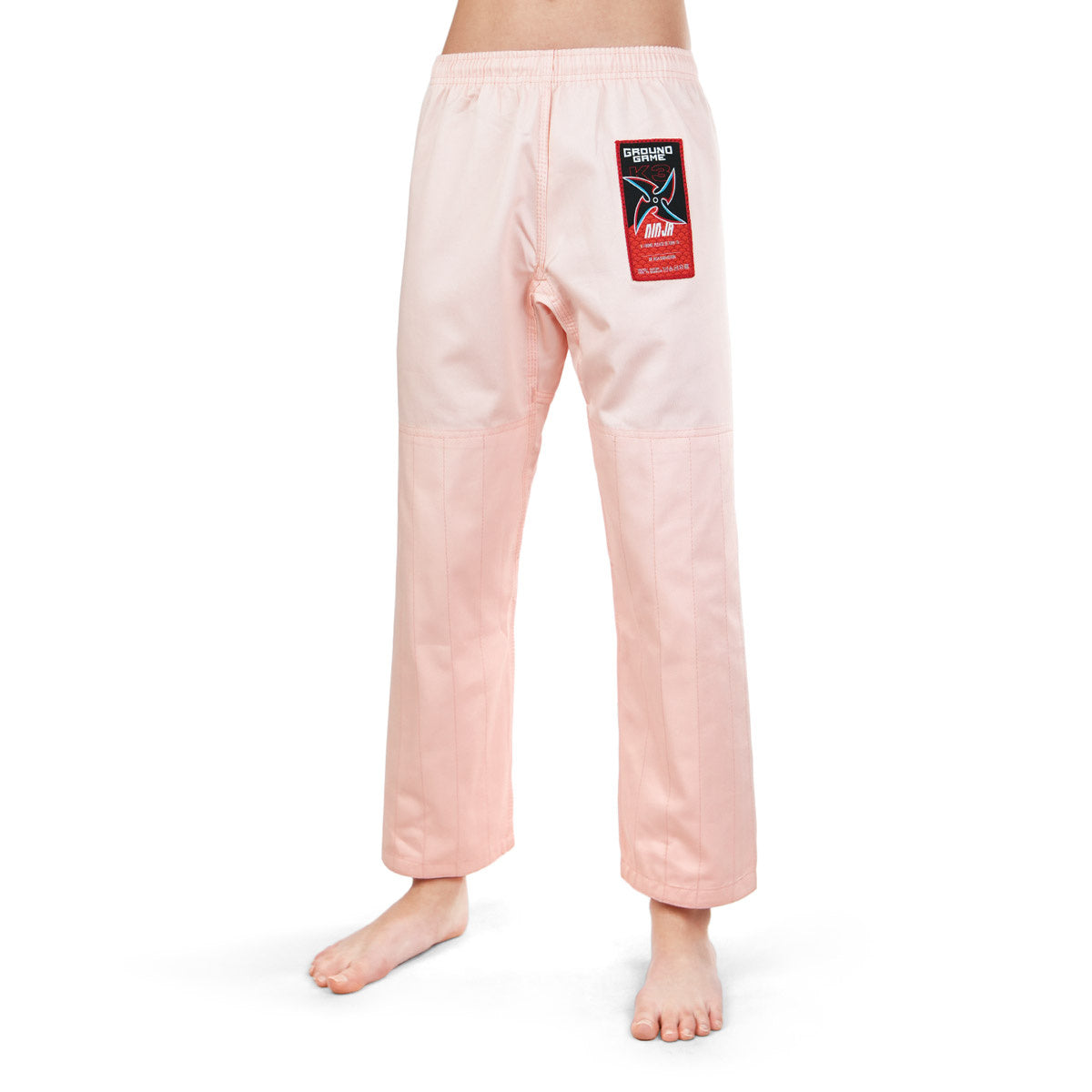 Kimono/GI de BJJ pentru copii Ninja (Piersică) + centură GRATUITĂ