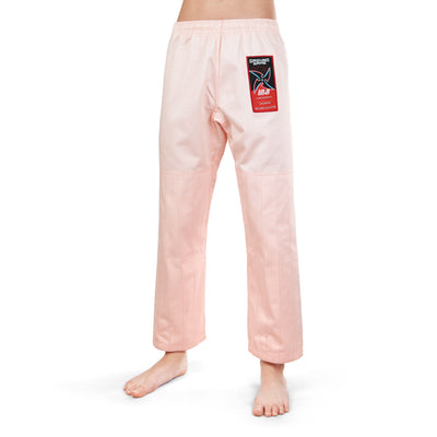 Kimono/GI de BJJ pentru copii Ninja (Piersică) + centură GRATUITĂ