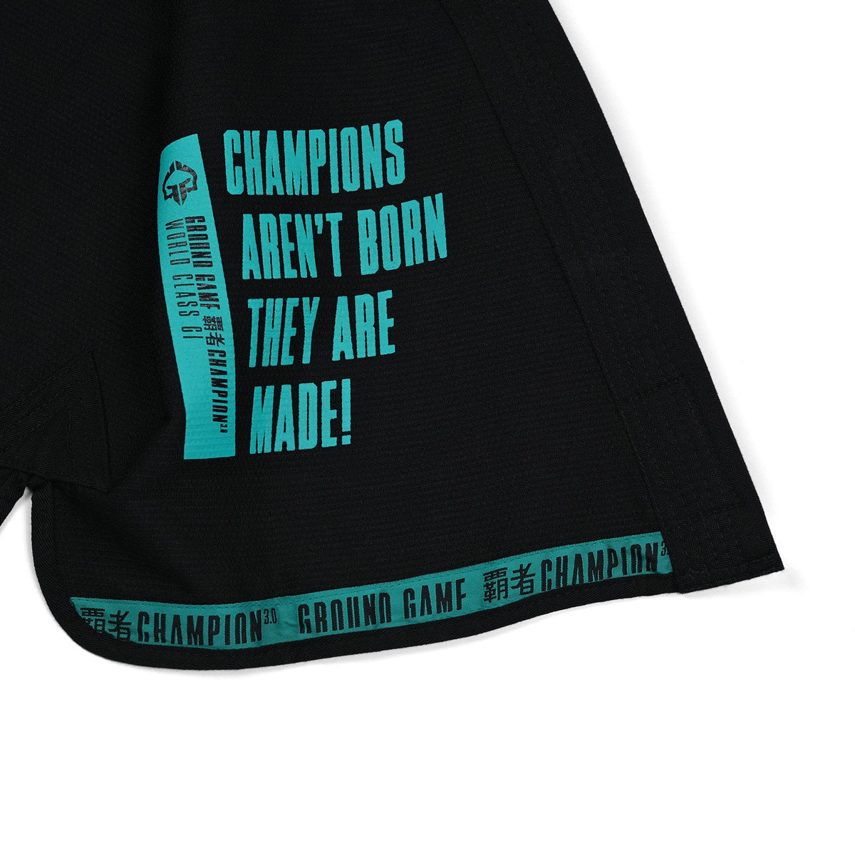 Kimono/gi de damă pentru BJJ Champion 3.0 Mint (negru) + centură CADOU