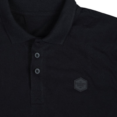 Tricou polo Label (negru)