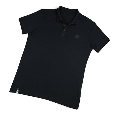 Tricou polo Label (negru)