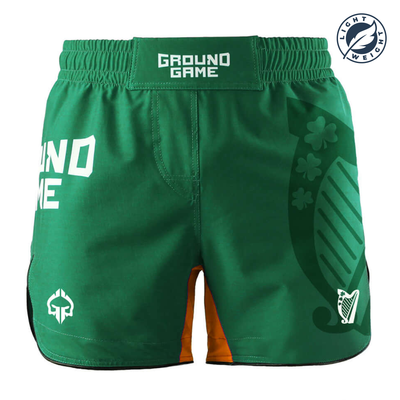 Pantaloni scurți MMA ușori Irlanda (Verzi)