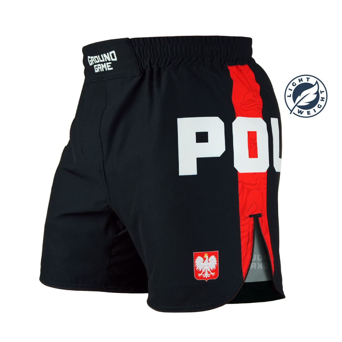 Pantaloni scurți MMA ușori Polska 2.0 (negri)