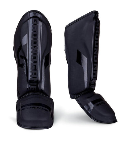Protecții pentru tibie Stripe Black