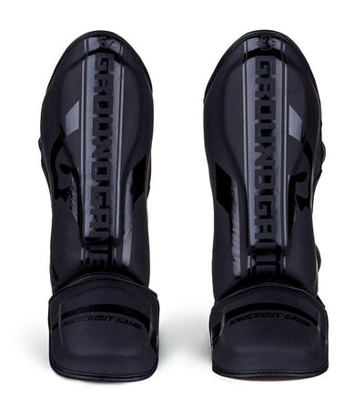 Protecții pentru tibie Stripe Black