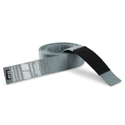 Centură BJJ pentru copii (Gri)