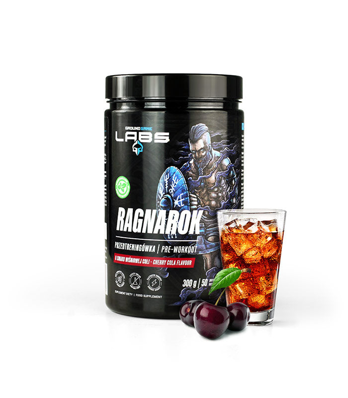 Pre-workout Ragnarok (cola cu cireșe) 300 g