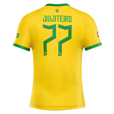 Rashguard Brazil Football cu mânecă scurtă
