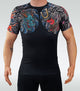Rashguard Bushido 3.0, mânecă scurtă (negru)