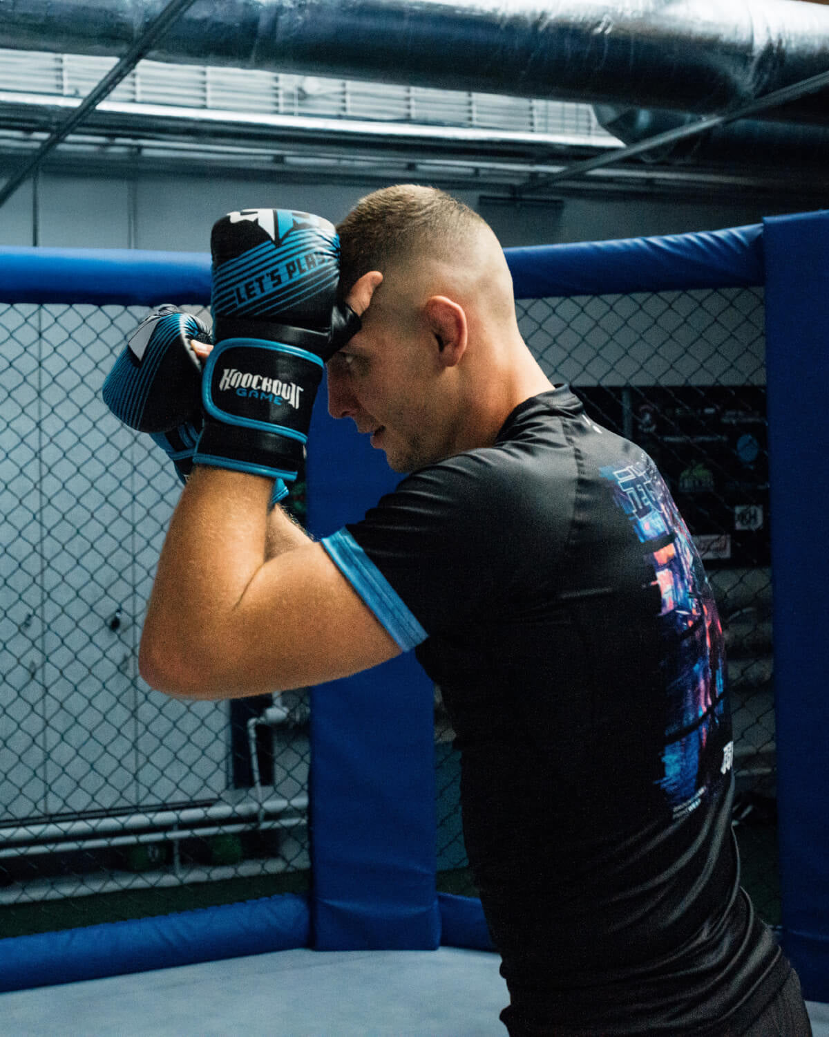 Rashguard Cyber Samurai cu mânecă scurtă