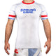 Rashguard Cehia cu mânecă scurtă (Alb)