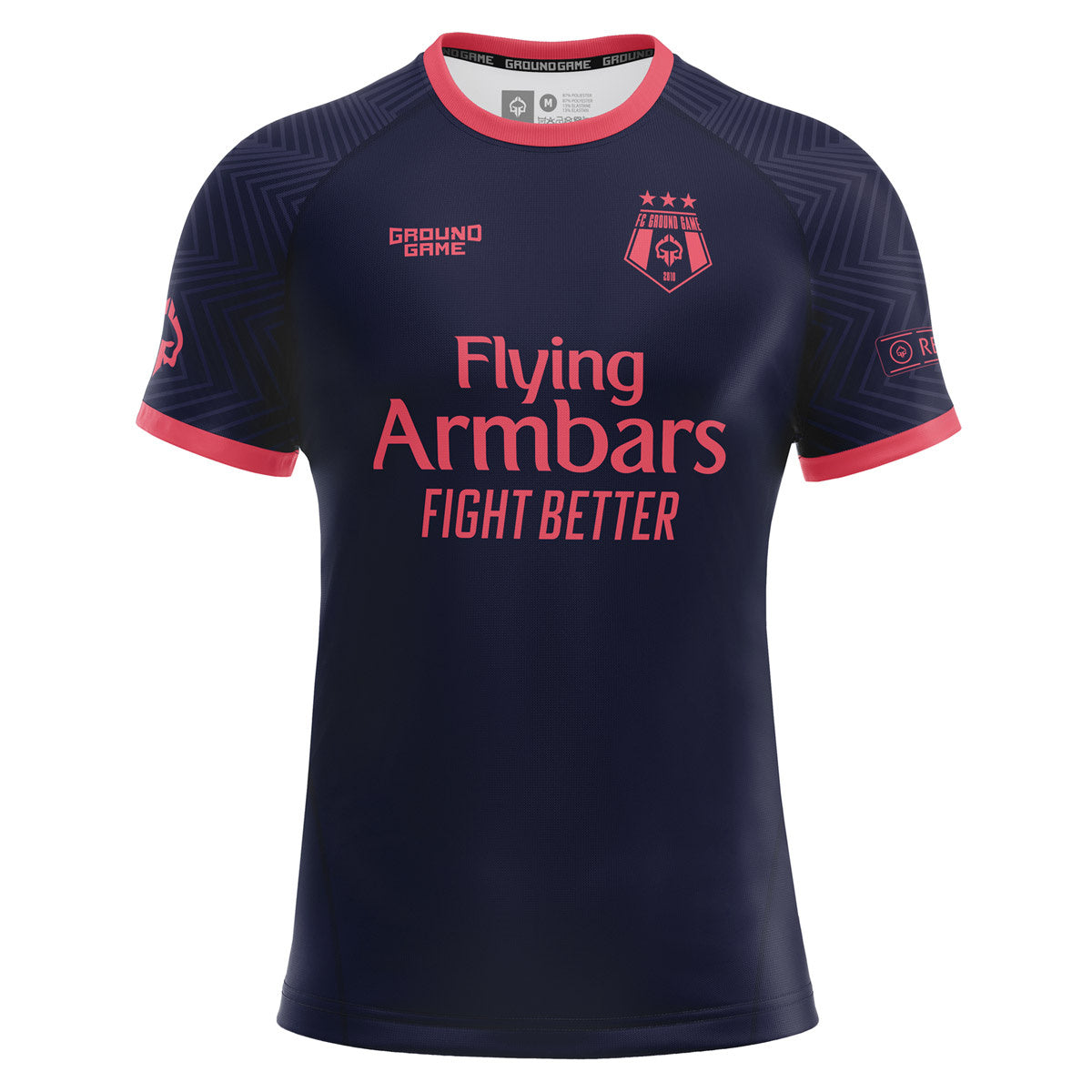 Rashguard FC Armbar cu mânecă scurtă (bleumarin)