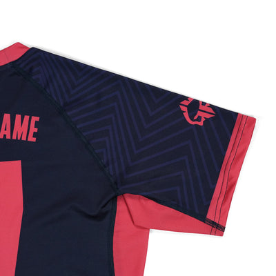 Rashguard FC Armbar cu mânecă scurtă (bleumarin)