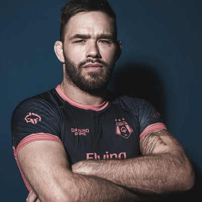 Rashguard FC Armbar cu mânecă scurtă (bleumarin)