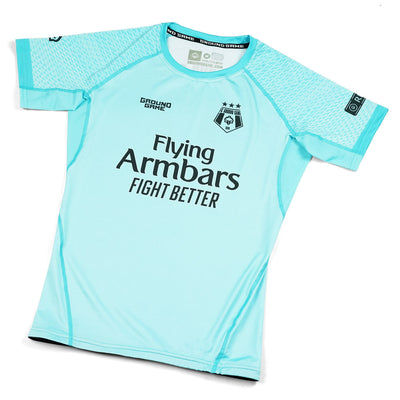 Rashguard FC Armbar, mânecă scurtă (mentă)