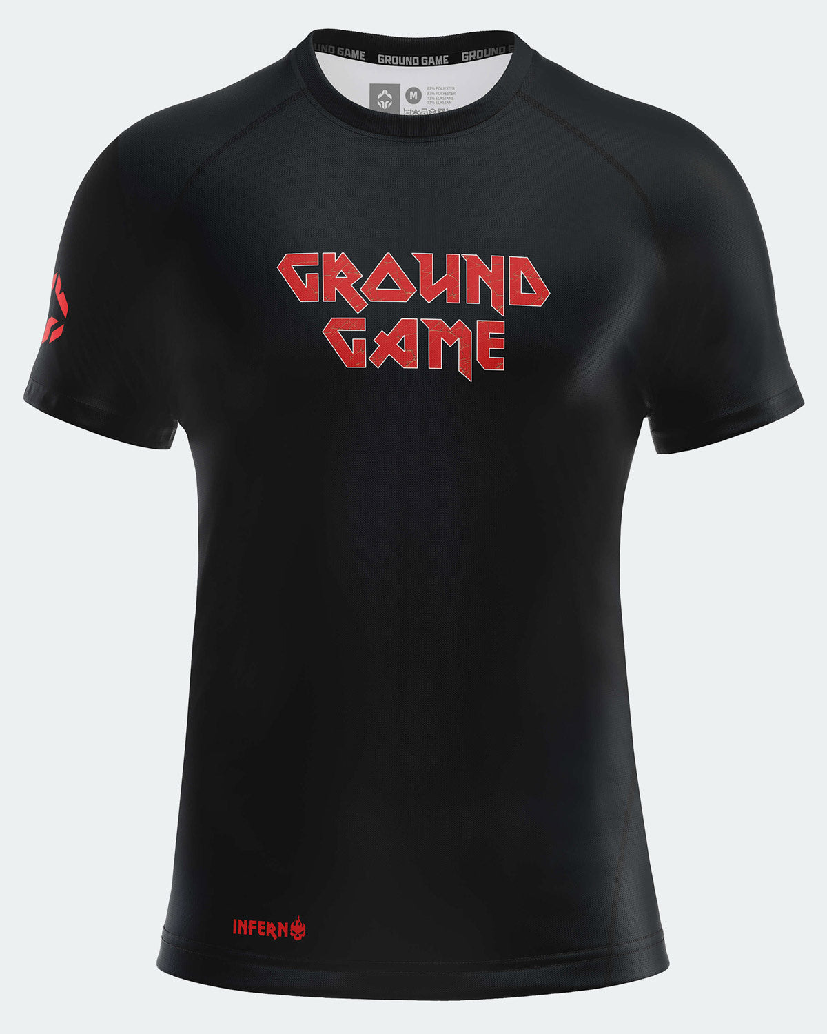 Rashguard Inferno cu mânecă scurtă