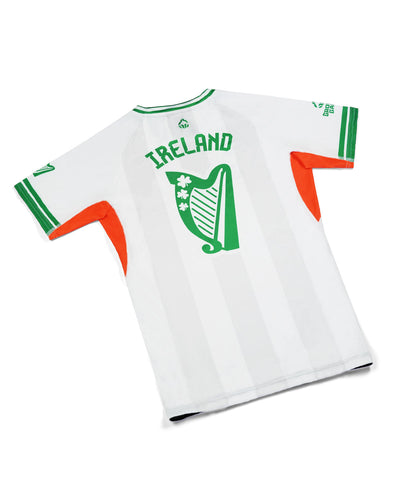 Rashguard Irlanda 2.0 cu mânecă scurtă (Alb)