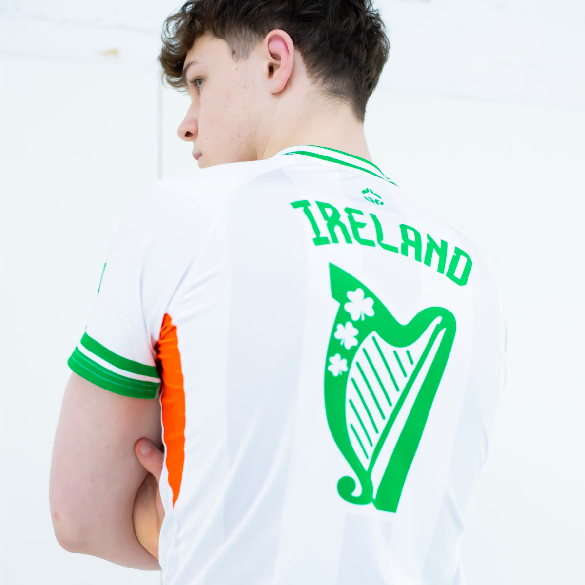 Rashguard Irlanda 2.0 cu mânecă scurtă (Alb)