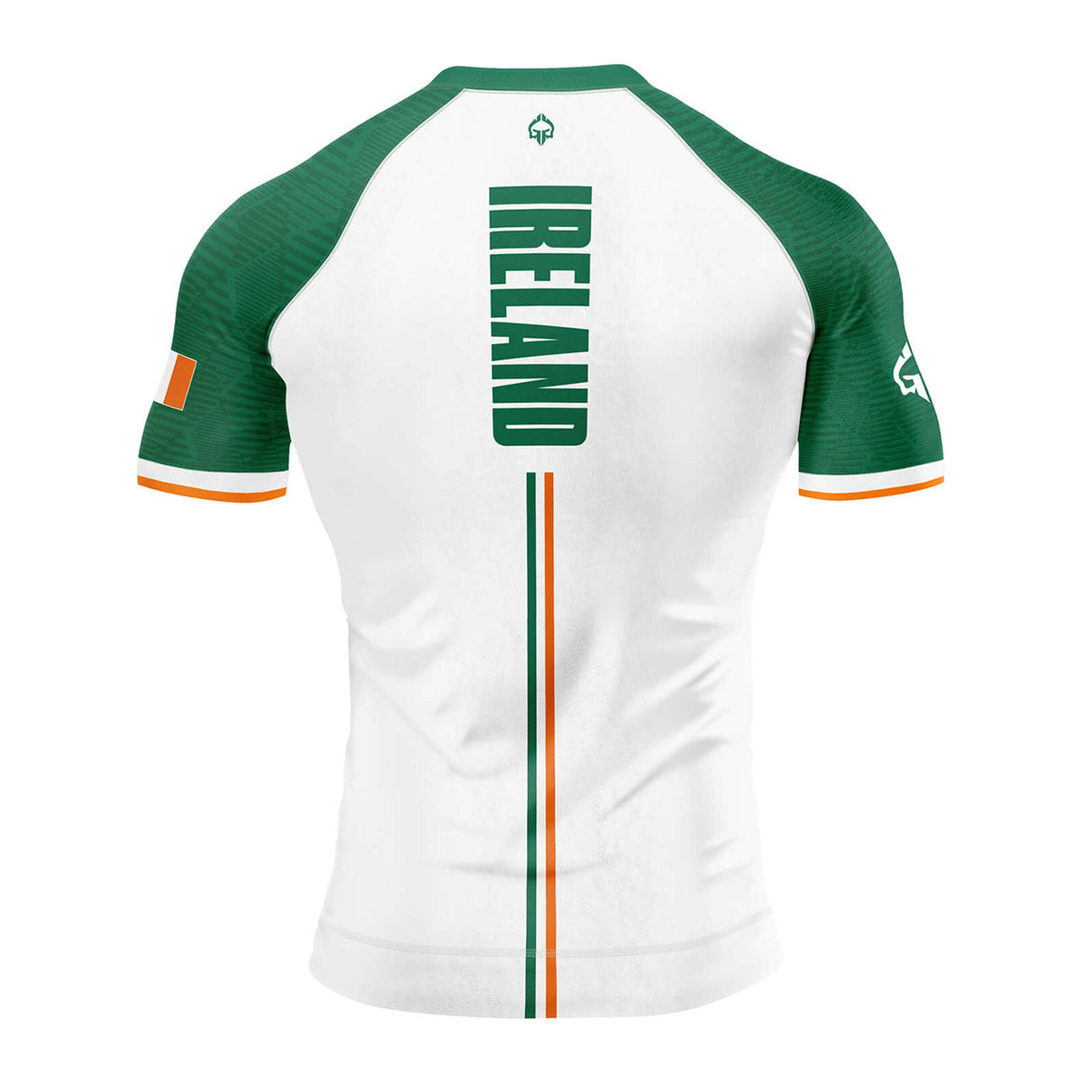 Rashguard Irlanda cu mânecă scurtă (Alb)