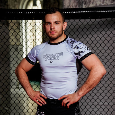 Rashguard Jiu-Jitsu is Calling x Noize, mânecă scurtă