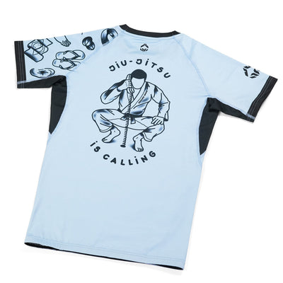 Rashguard Jiu-Jitsu is Calling x Noize, mânecă scurtă