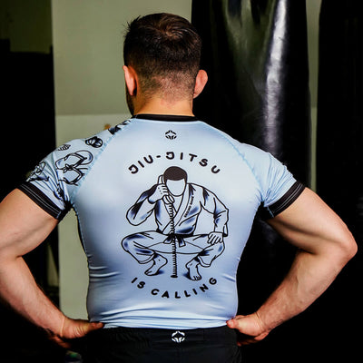 Rashguard Jiu-Jitsu is Calling x Noize, mânecă scurtă